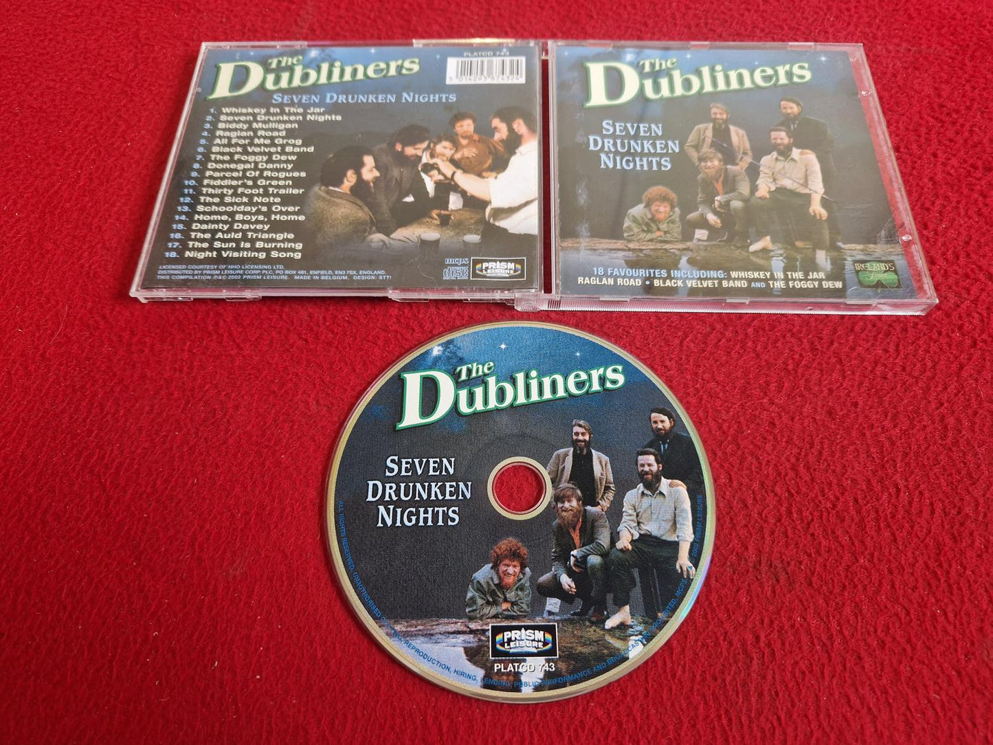 THE DUBLINERS SEVEN DRUNKEN NIGHTS CD