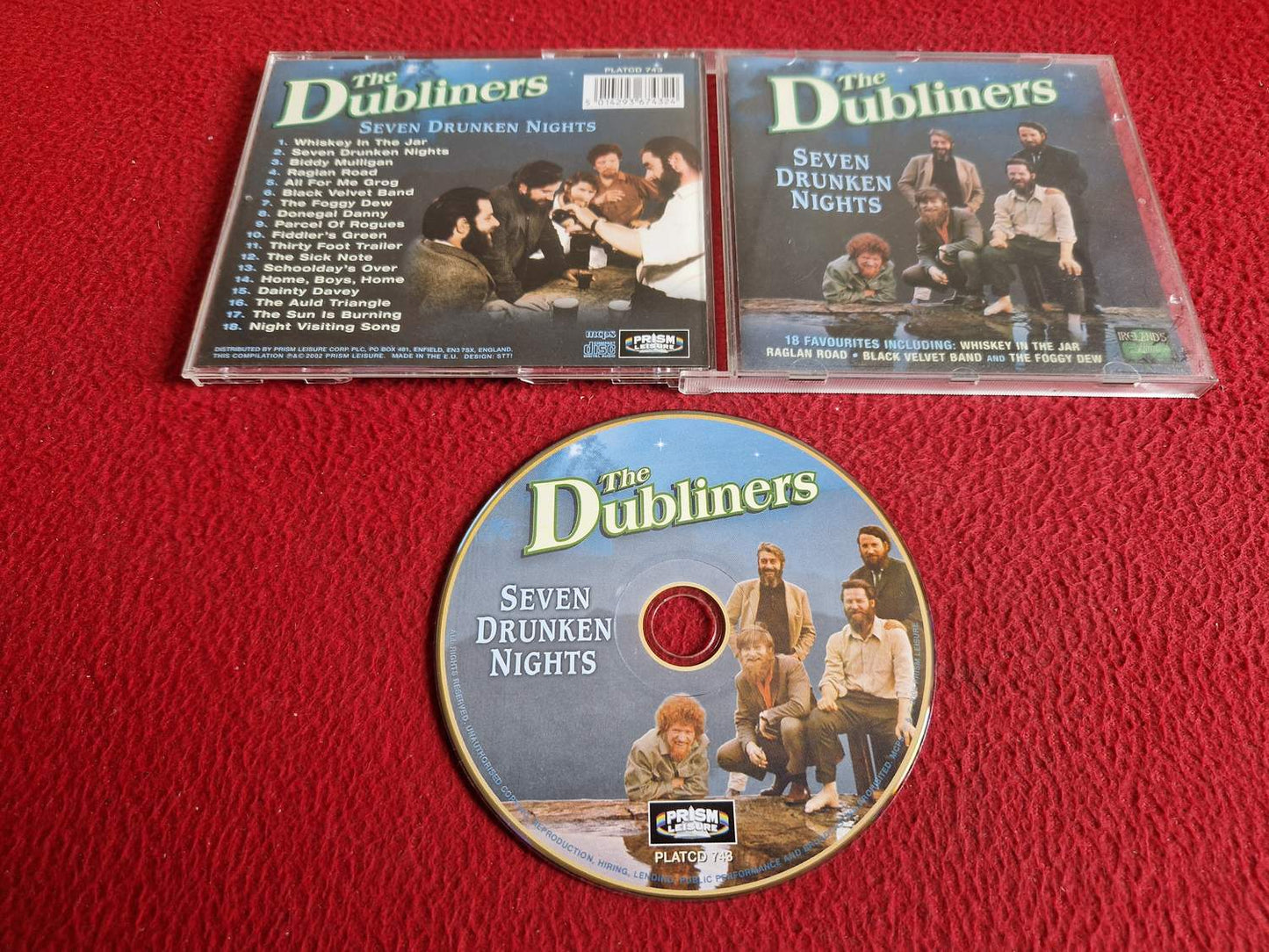 THE DUBLINERS SEVEN DRUNKEN NIGHTS CD