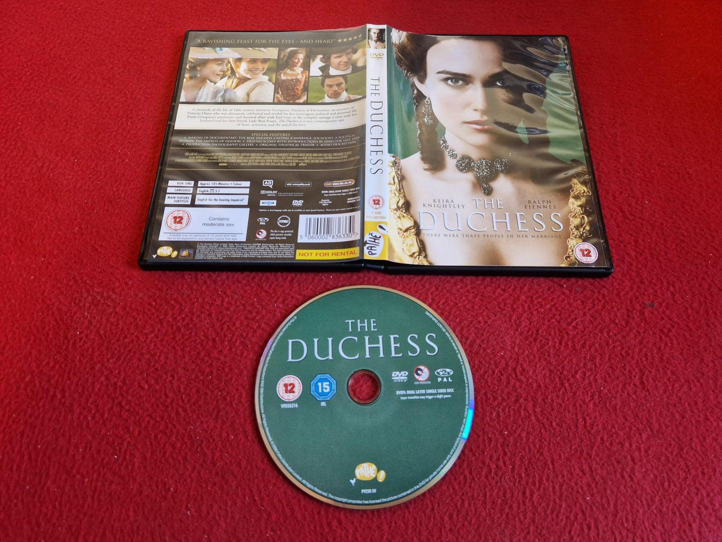 THE DUCHESS DVD