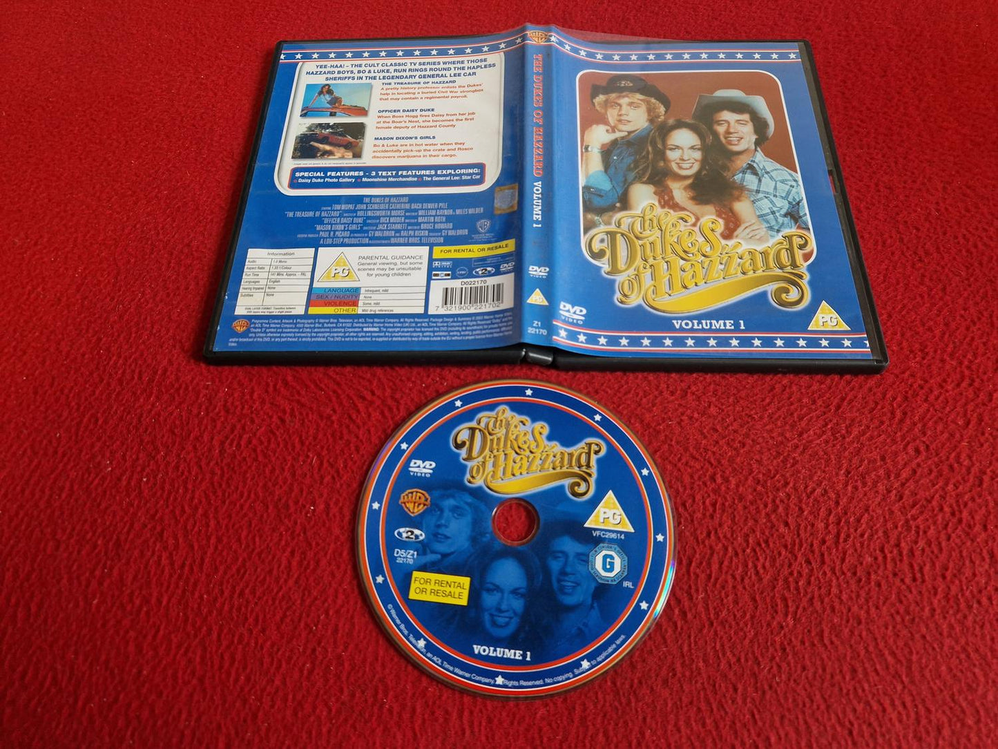 THE DUKES OF HAZZARD VOLUME 1 DVD