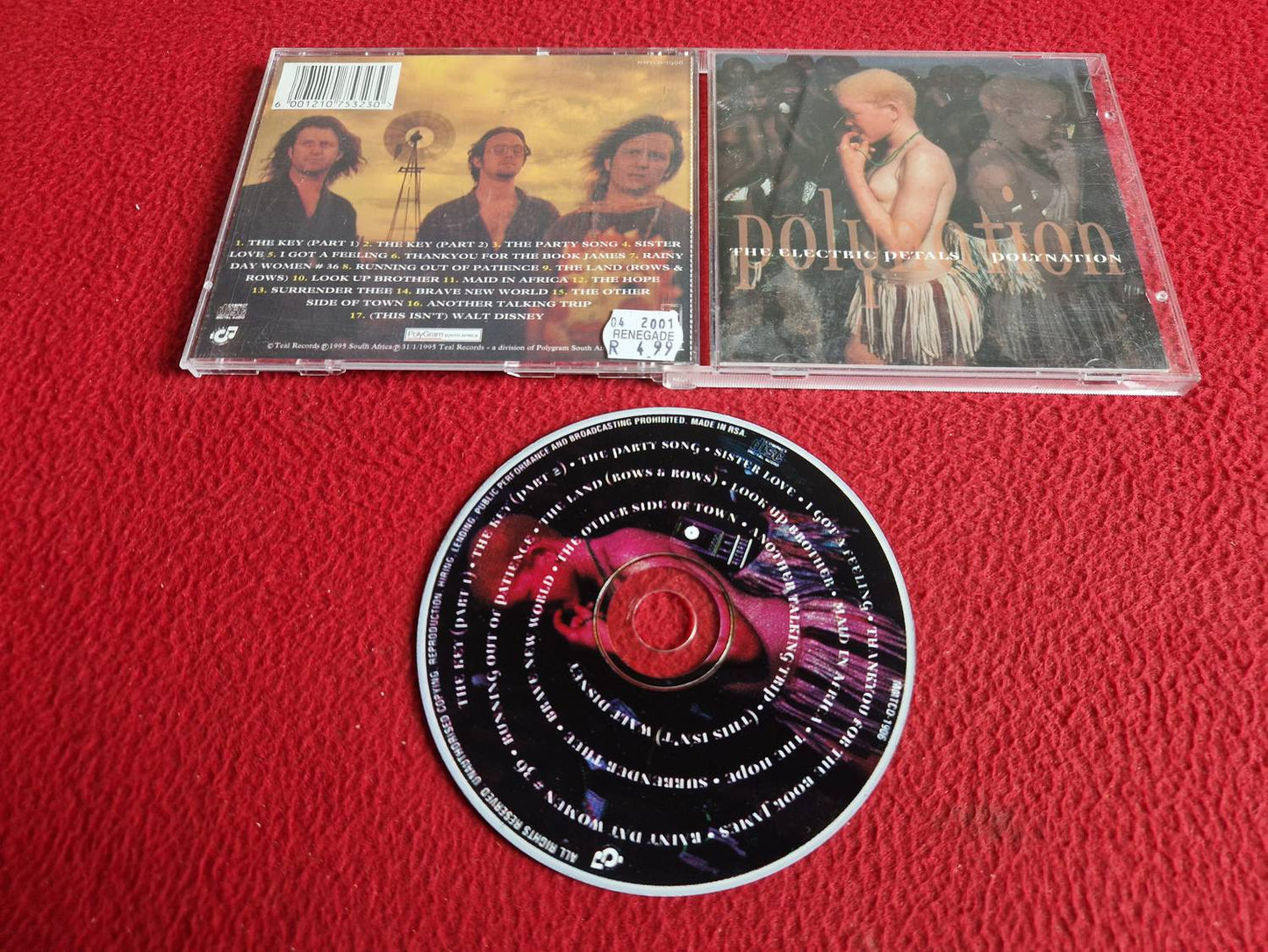 THE ELECTRIC PETALS POLYNATION CD