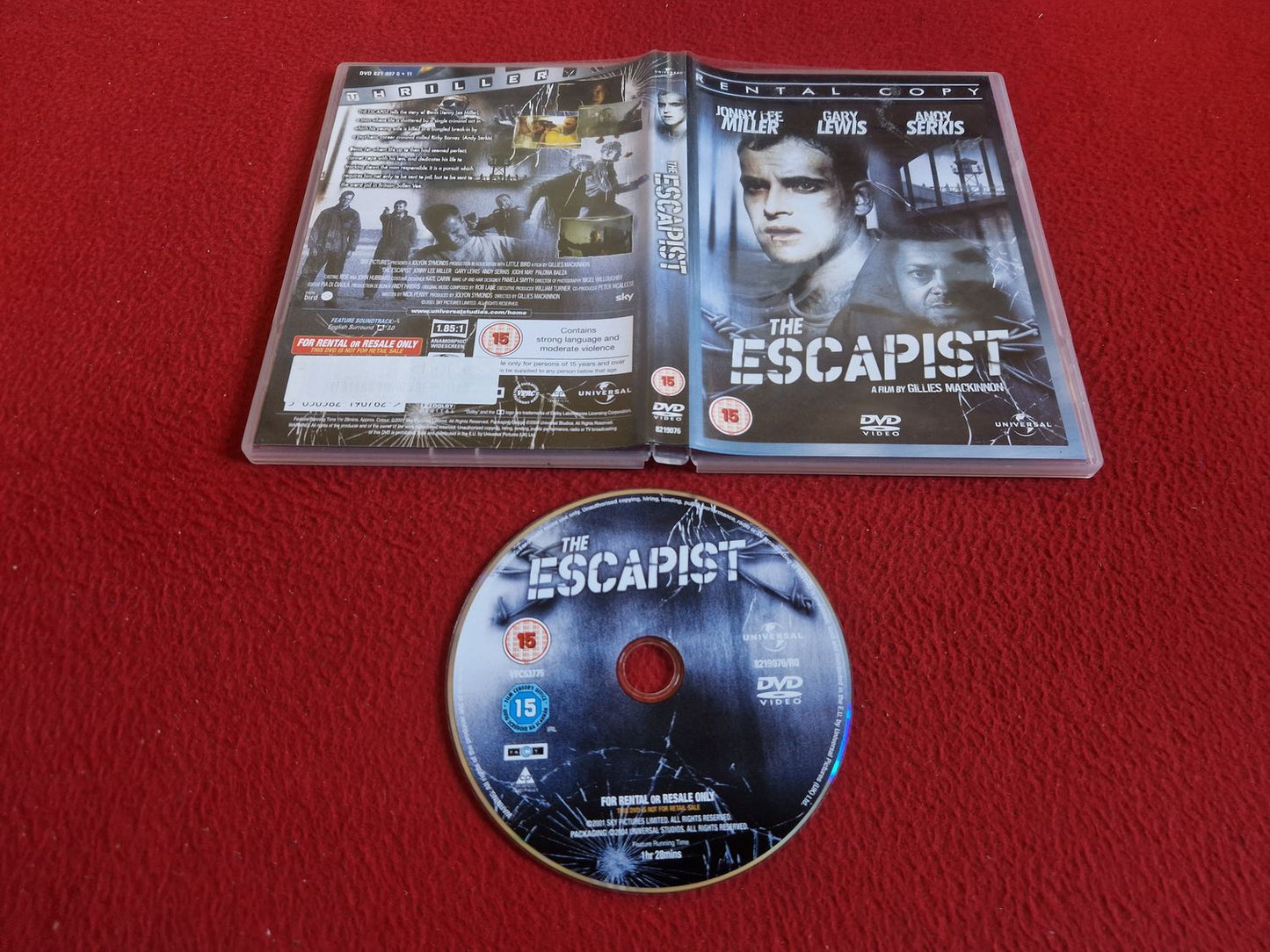 THE ESCAPIST DVD