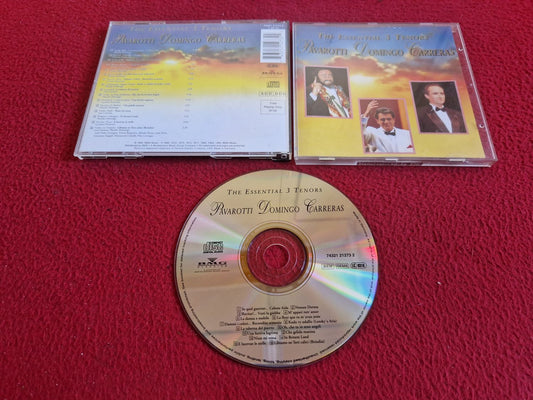 THE ESSENTIAL 3 TENORS PAVAROTTI DOMINGO CARRERAS CD