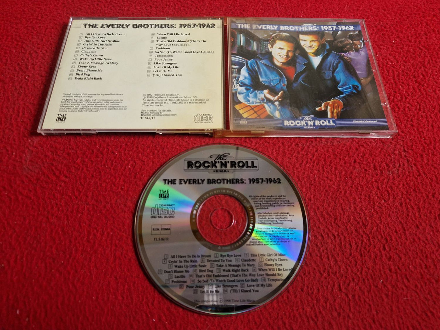 THE EVERLY BROTHERS 1957 - 1962 CD