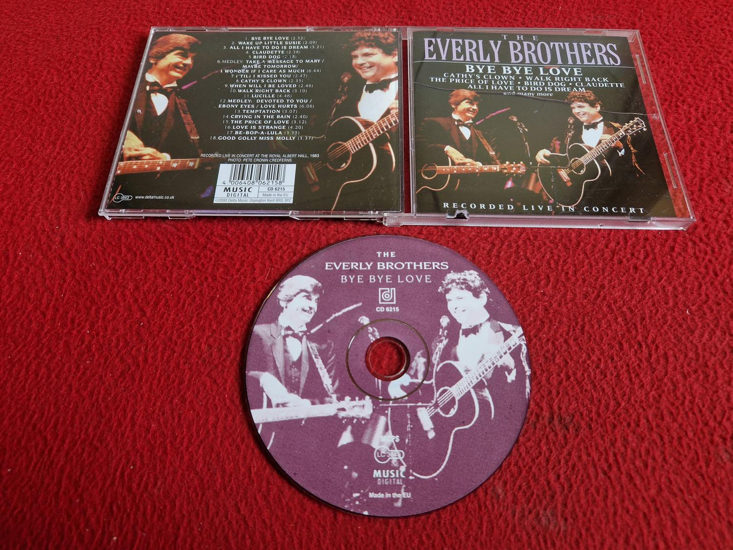 THE EVERLY BROTHERS BYE BYE LOVE CD