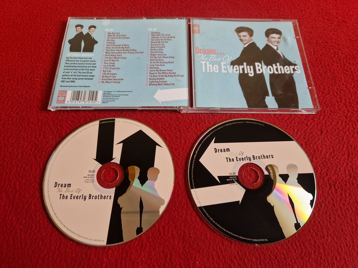 THE EVERLY BROTHERS DREAM… THE BEST OF THE EVERLY BROTHERS CD
