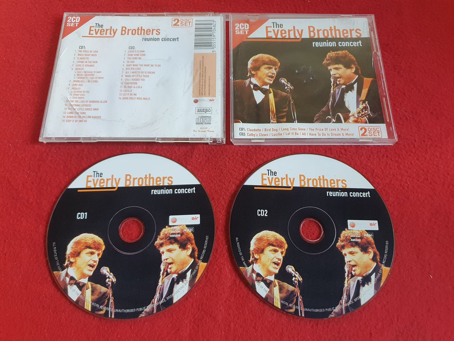 THE EVERLY BROTHERS REUNION CONCERT till CD