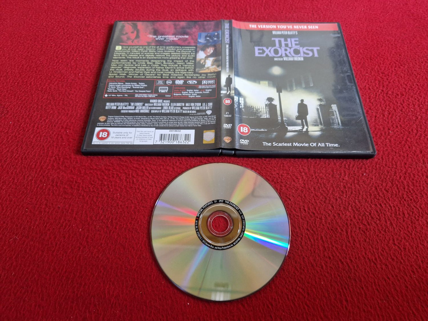 THE EXORCIST DVD