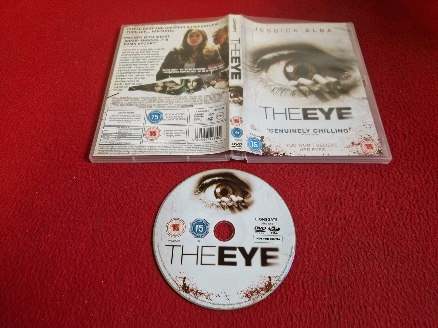 THE EYE DVD