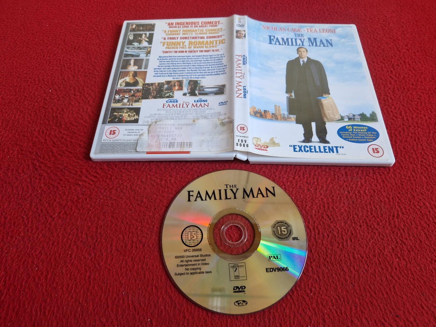 THE FAMILY MAN DVD