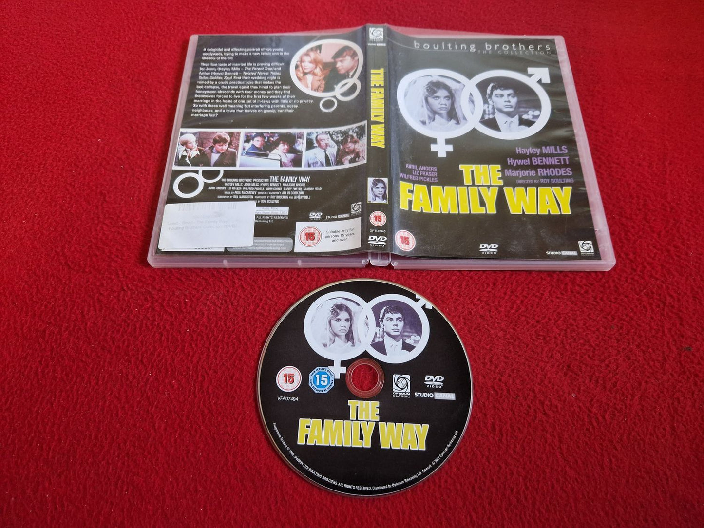 THE FAMILY WAY DVD