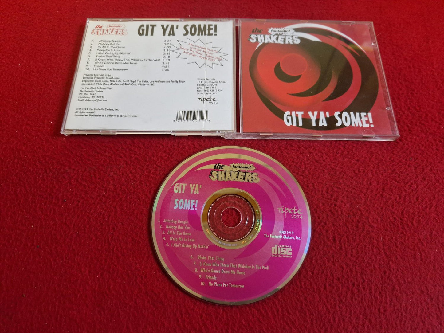 THE FANTASTIC SHAKERS GIT YA' SOME! CD