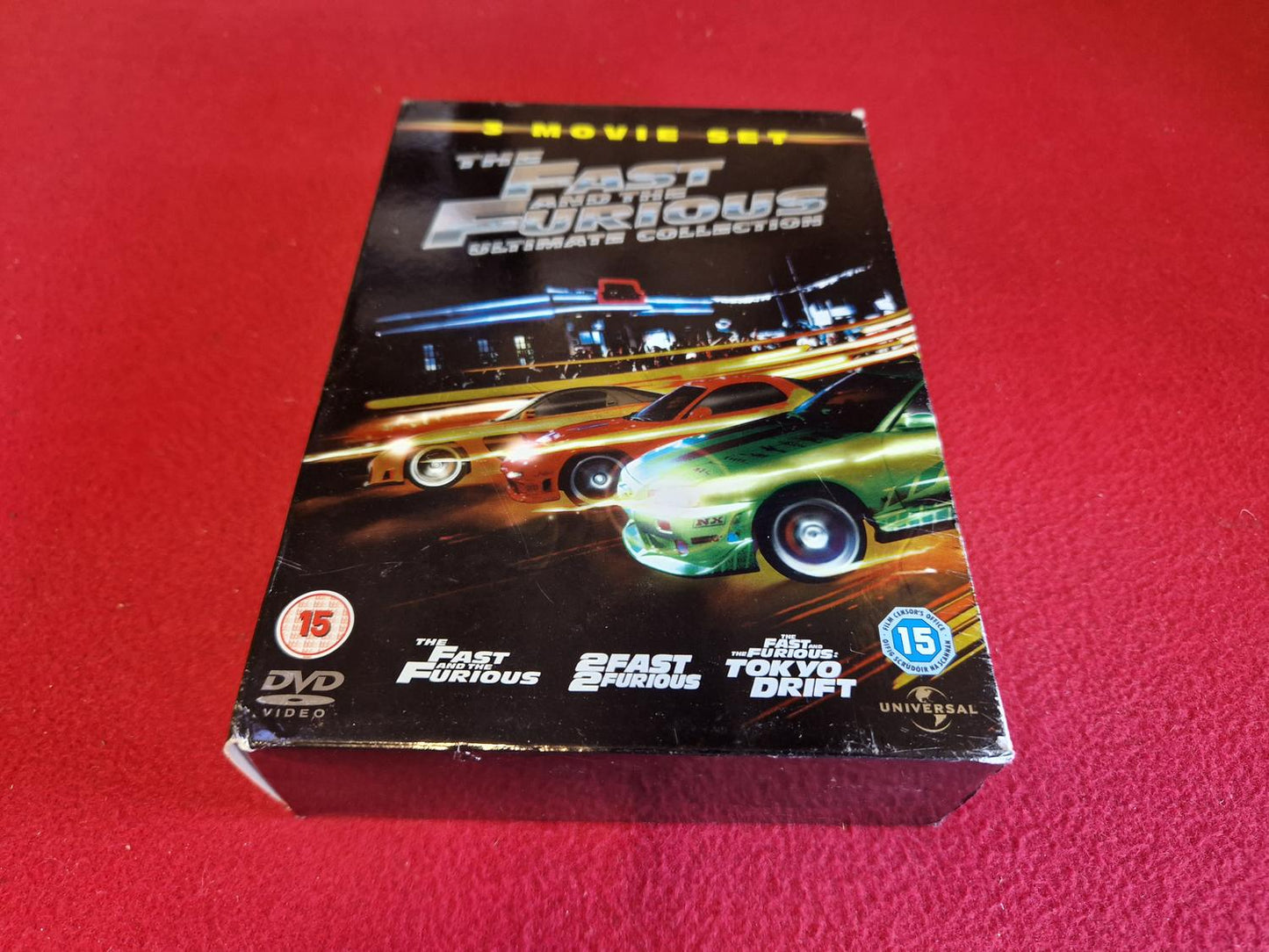 THE FAST AND THE FURIOUS ULTIMATE COLLECTION BOX till DVD