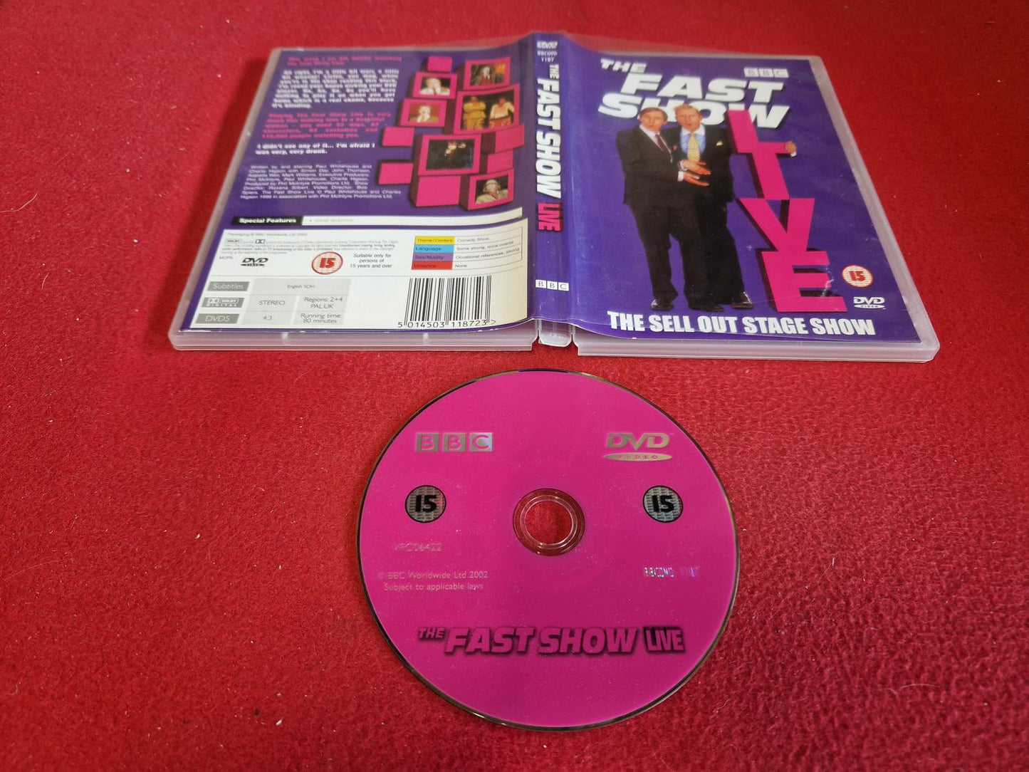 THE FAST SHOW LIVE till DVD