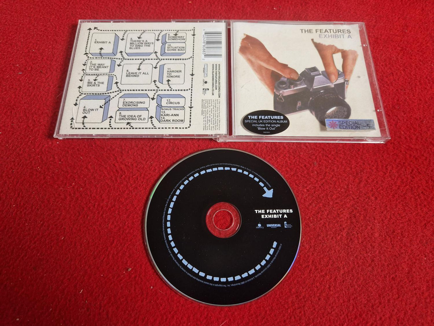 THE FEATURES EXHIBIT A CD
