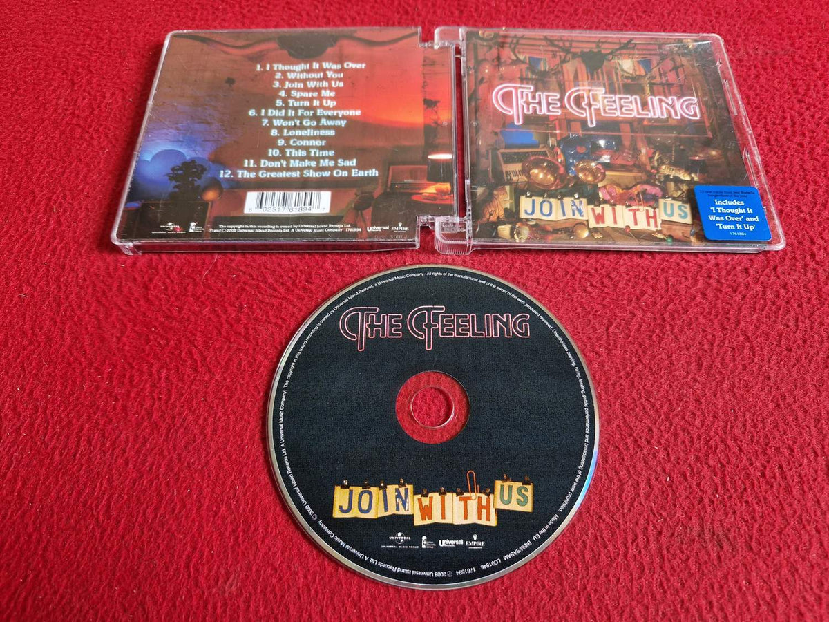 THE FEELING JOIN WITH US CD