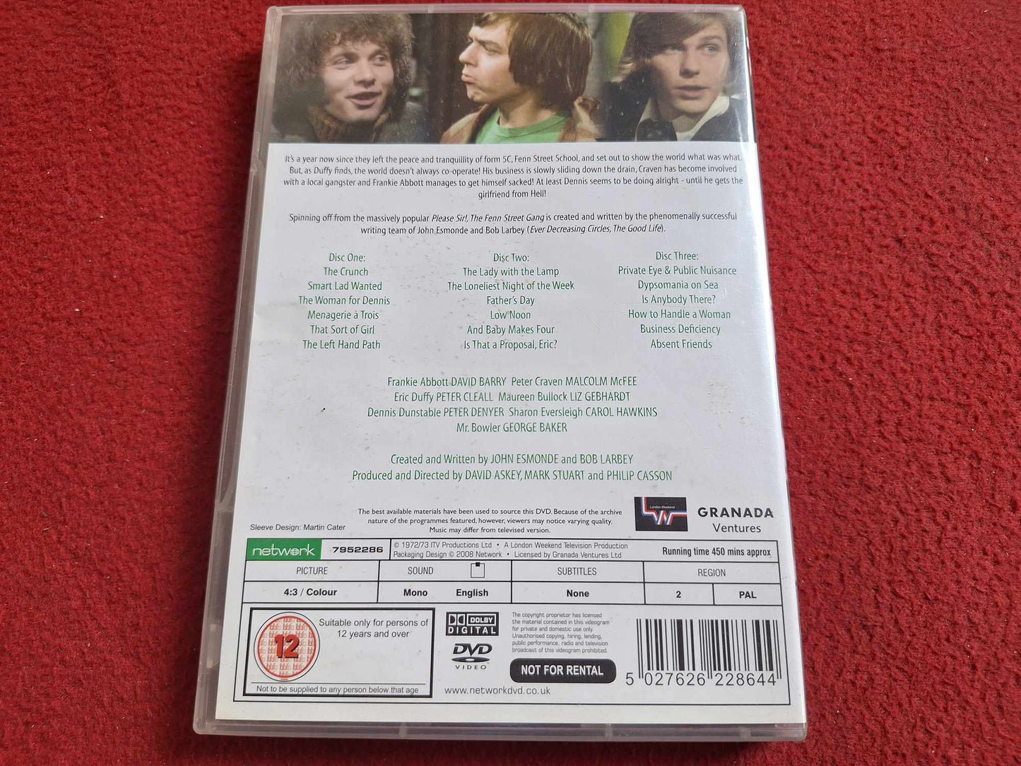 THE FENN STREET GANG SERIES 2 BOX DVD