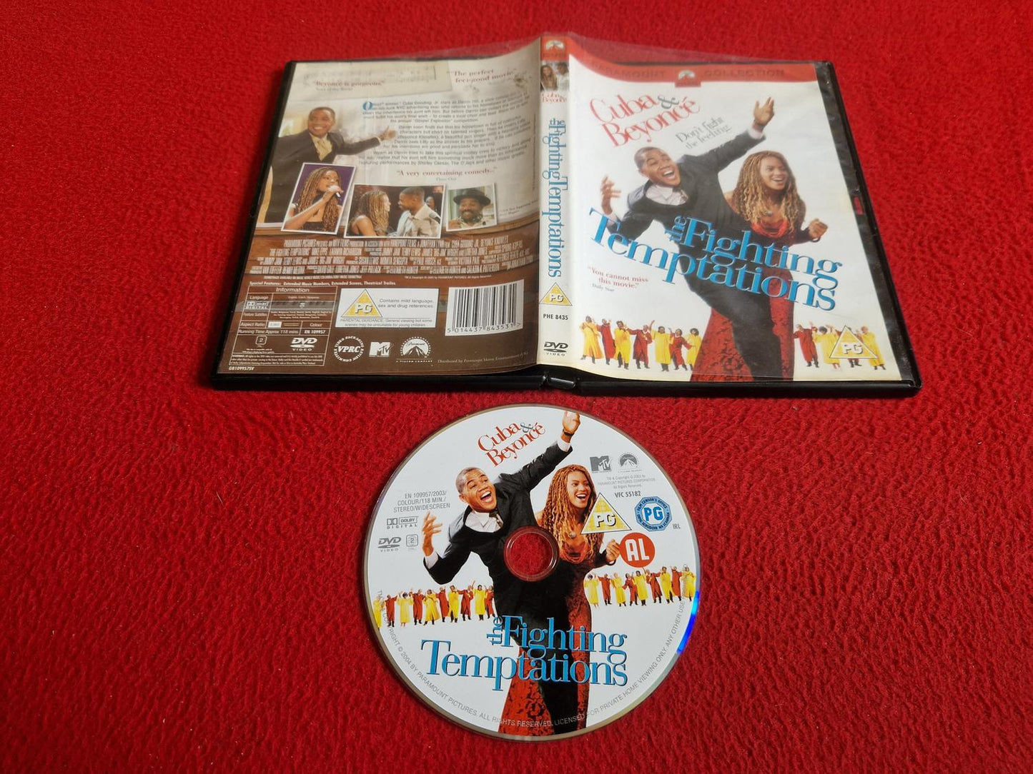 THE FIGHTING TEMPTATIONS DVD