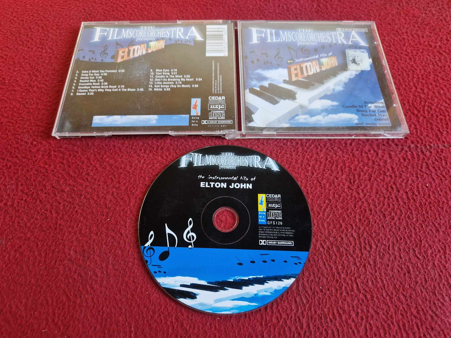 THE FILM SCORE ORCHESTRA PRESENTS THE INSTRUMENTAL HITS OF ELTON JOHN CD