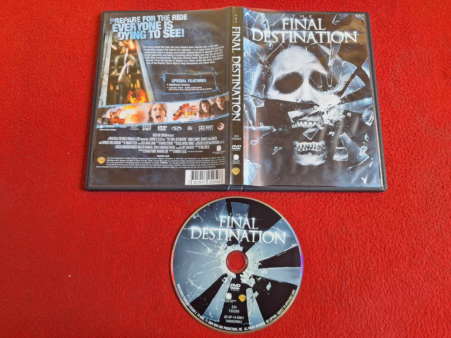THE FINAL DESTINATION - FINAL DESTINATION 4 DVD