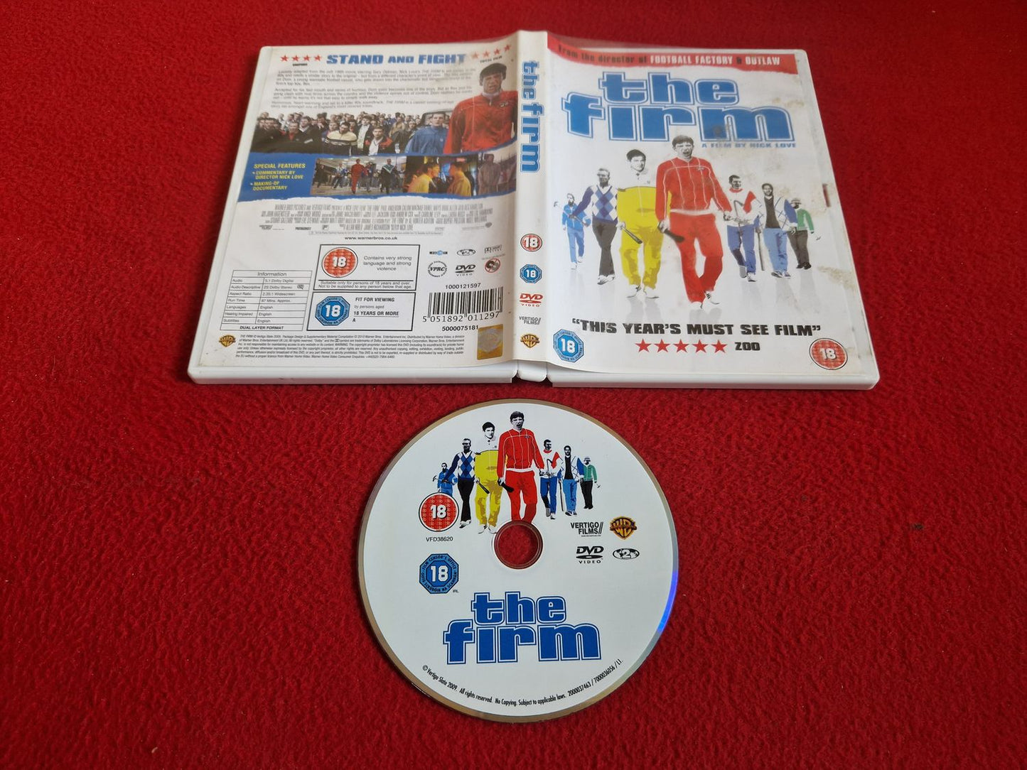 THE FIRM DVD