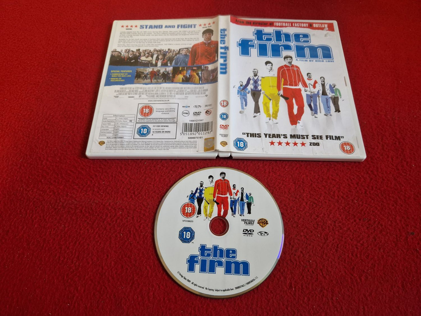 THE FIRM DVD