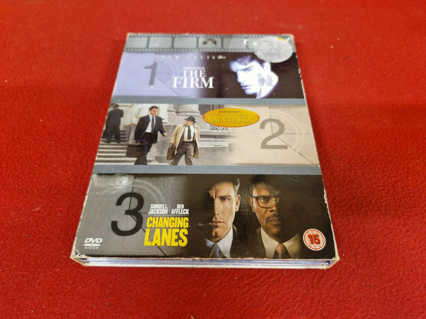 THE FIRM / RAINMAKER / CHANGING LANES BOX till DVD
