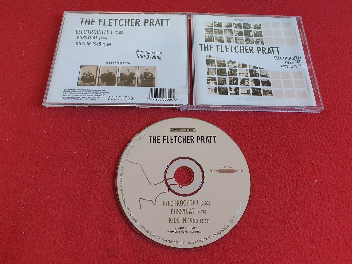THE FLETCHER PRATT ELECTROCUTE! - PUSSYCAT - KIDS IN 1965 till CD