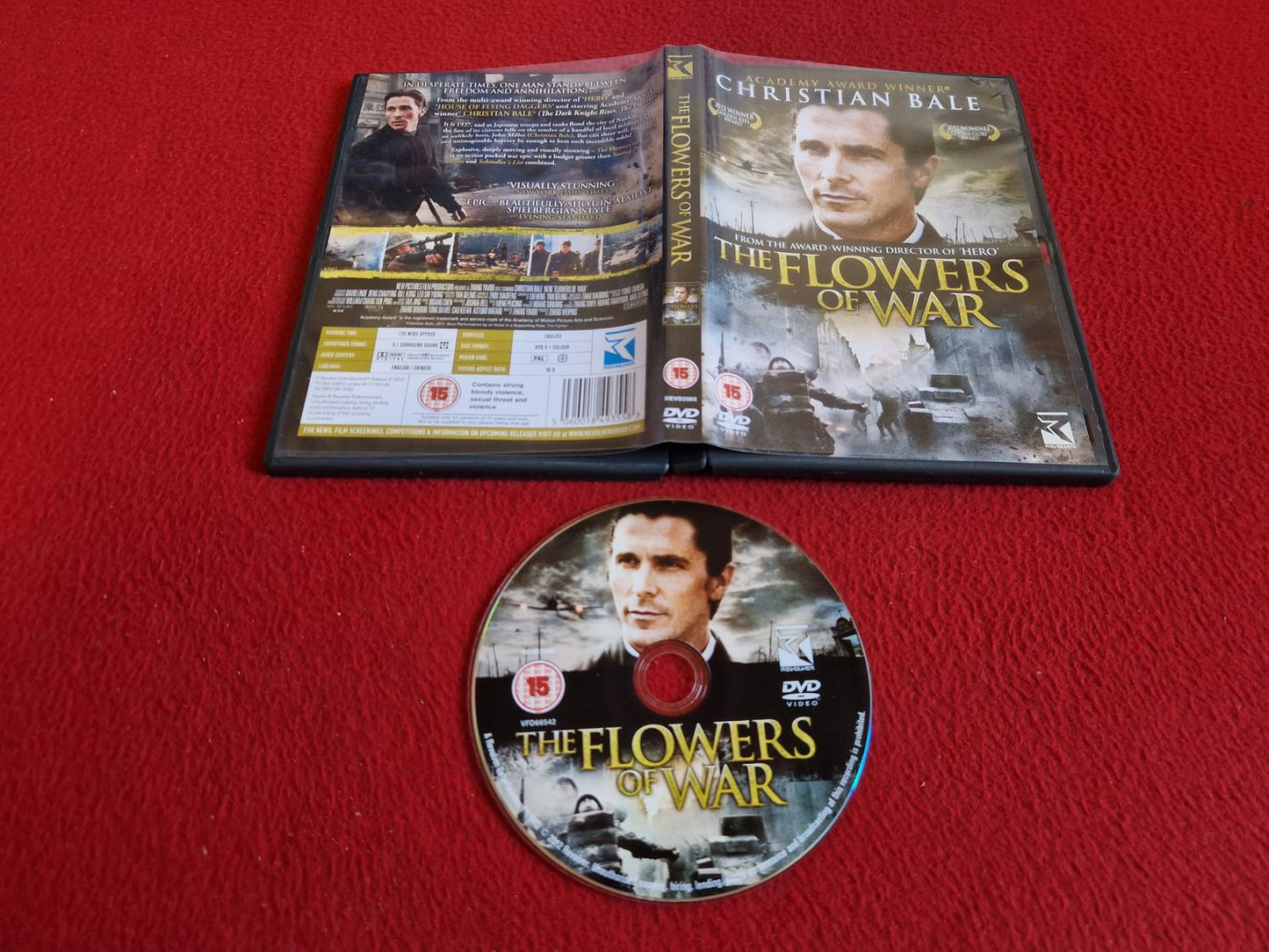 THE FLOWERS OF WAR DVD