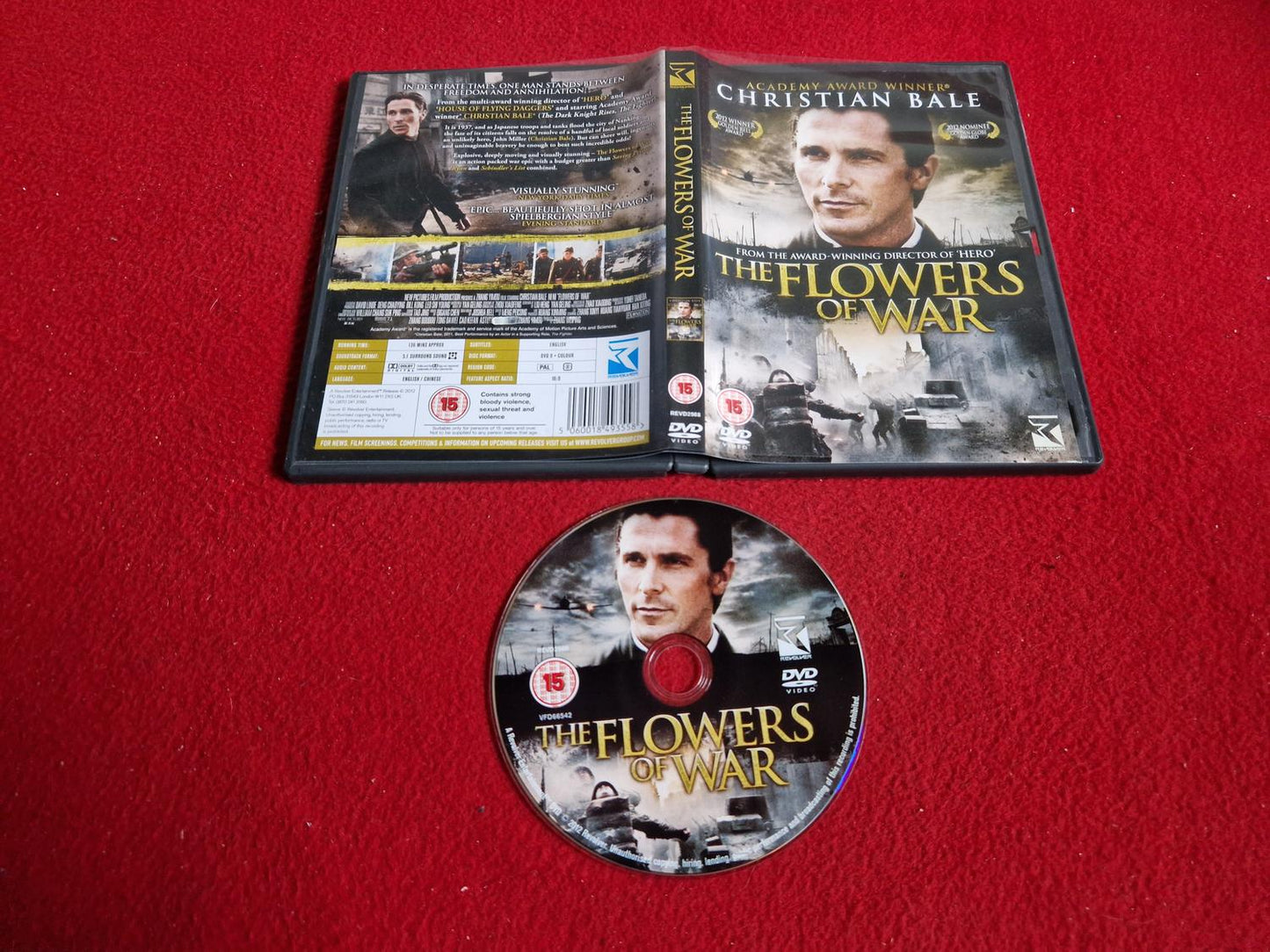 THE FLOWERS OF WAR DVD