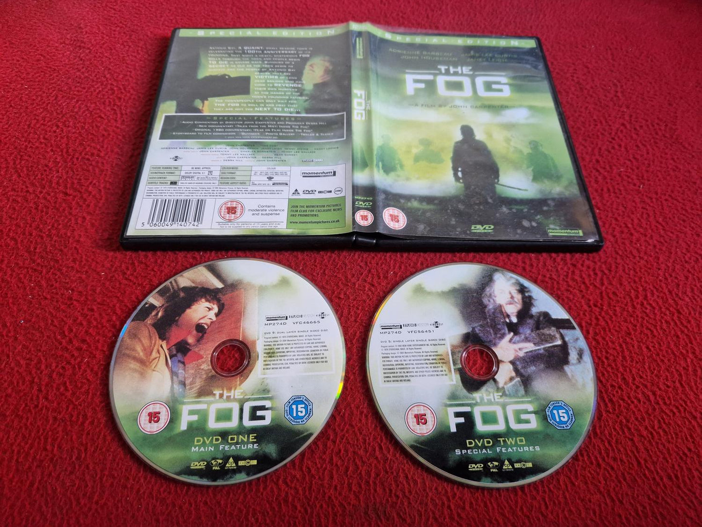THE FOG DVD