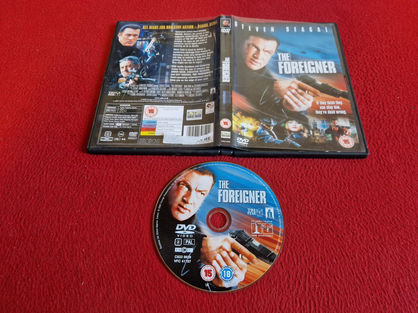 THE FOREIGNER DVD