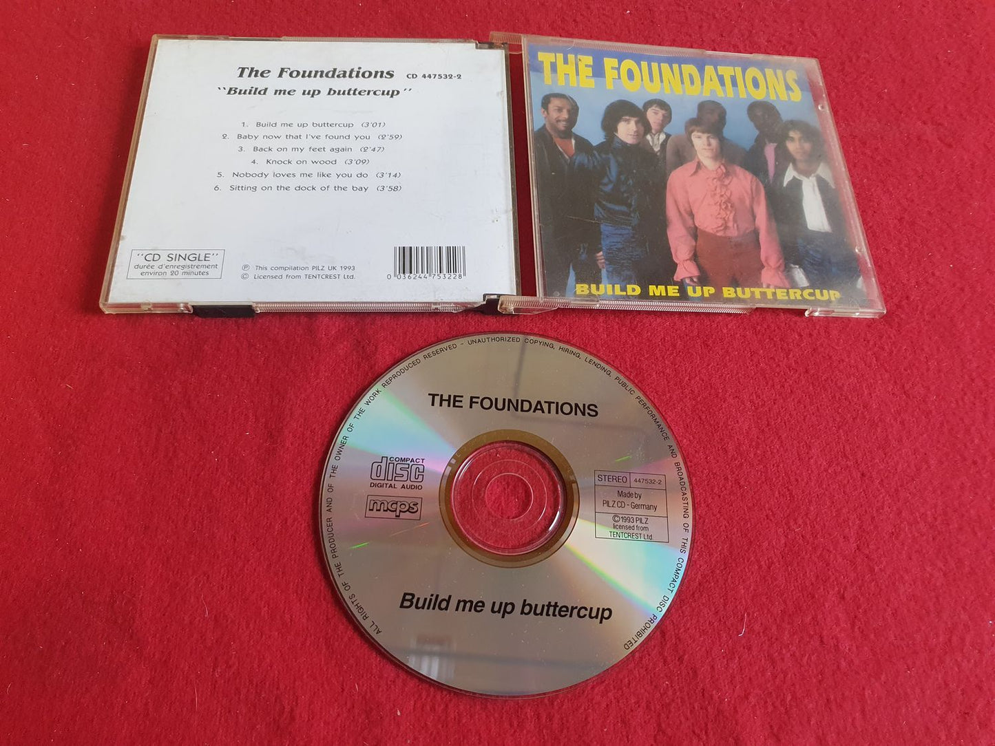THE FOUNDATIONS BUILD ME UP BUTTERCUP till CD