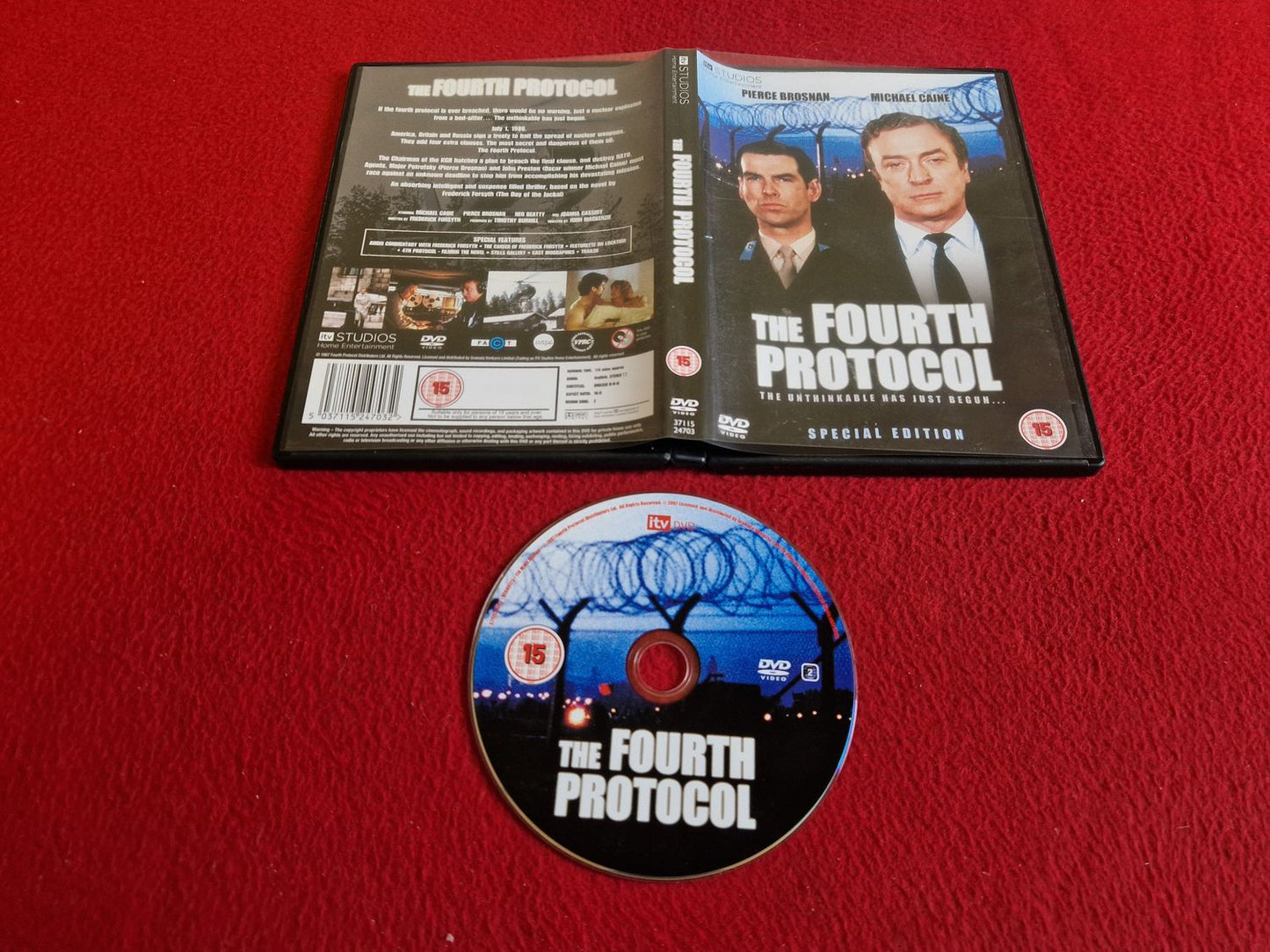 THE FOURTH PROTOCOL DVD
