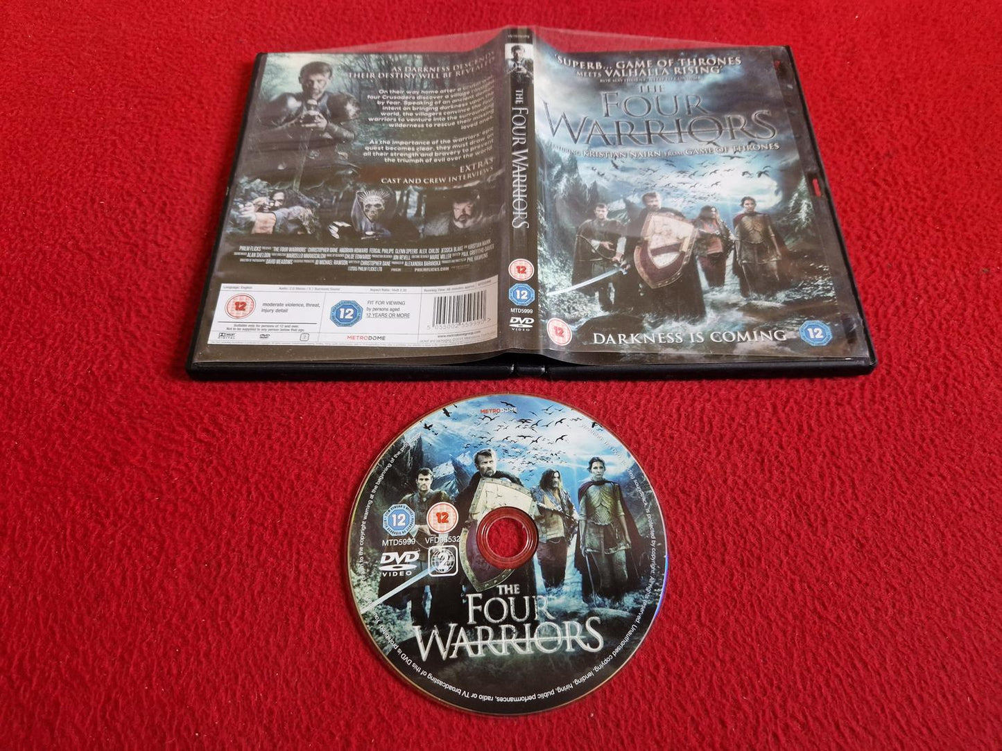 THE FOUR WARRIORS DVD