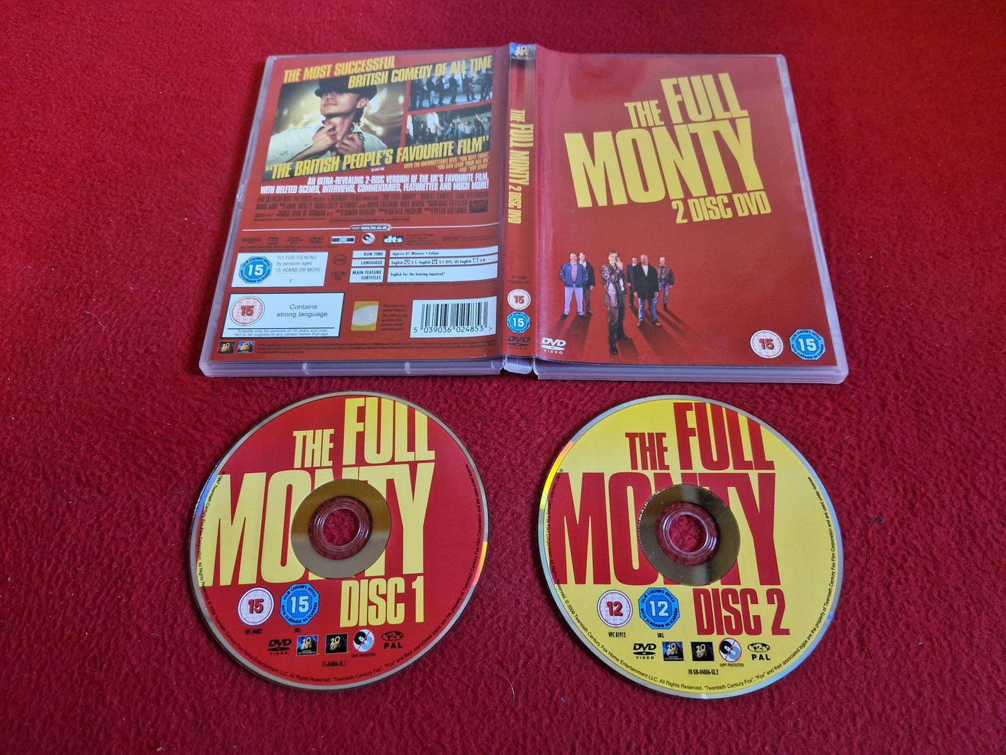 THE FULL MONTY DVD