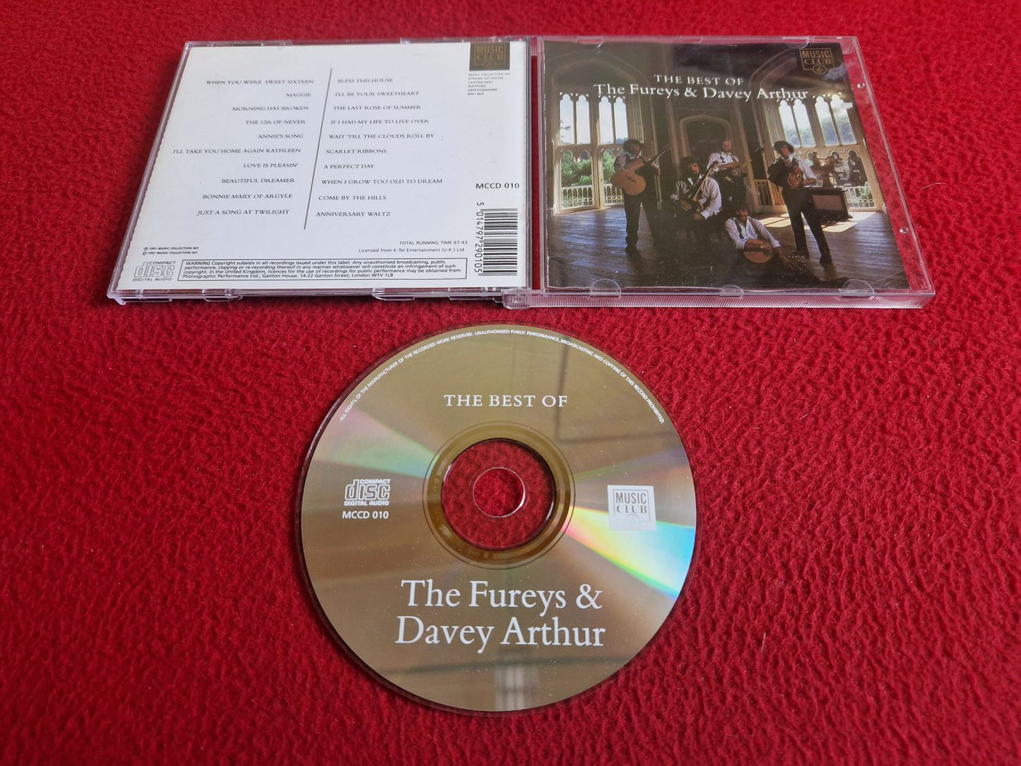 THE FUREYS & DAVEY ARTHUR THE BEST OF CD
