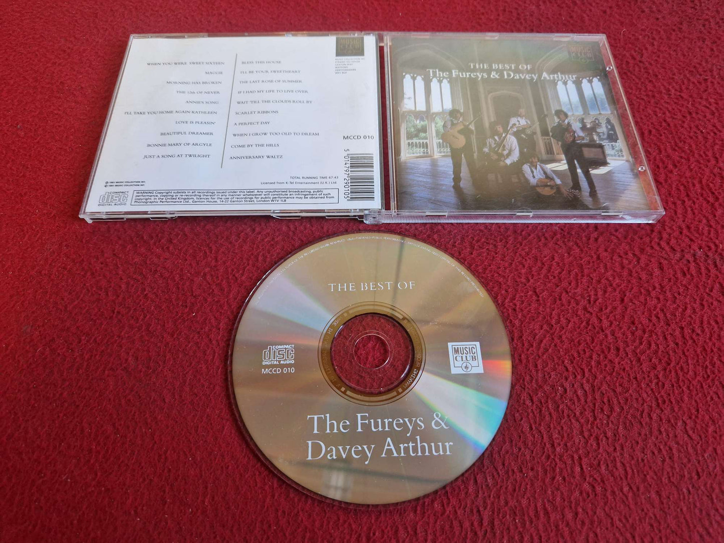 THE FUREYS & DAVEY ARTHUR THE BEST OF CD