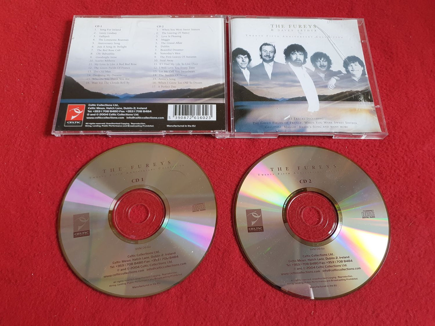 THE FUREYS & DAVEY ARTHUR TWENTY FIFTH ANNIVERSARY COLLECTION till CD