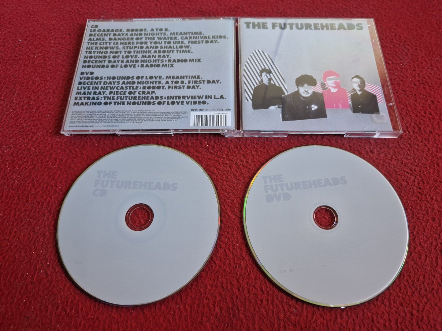 THE FUTUREHEADS - THE FUTUREHEADS CD / DVD