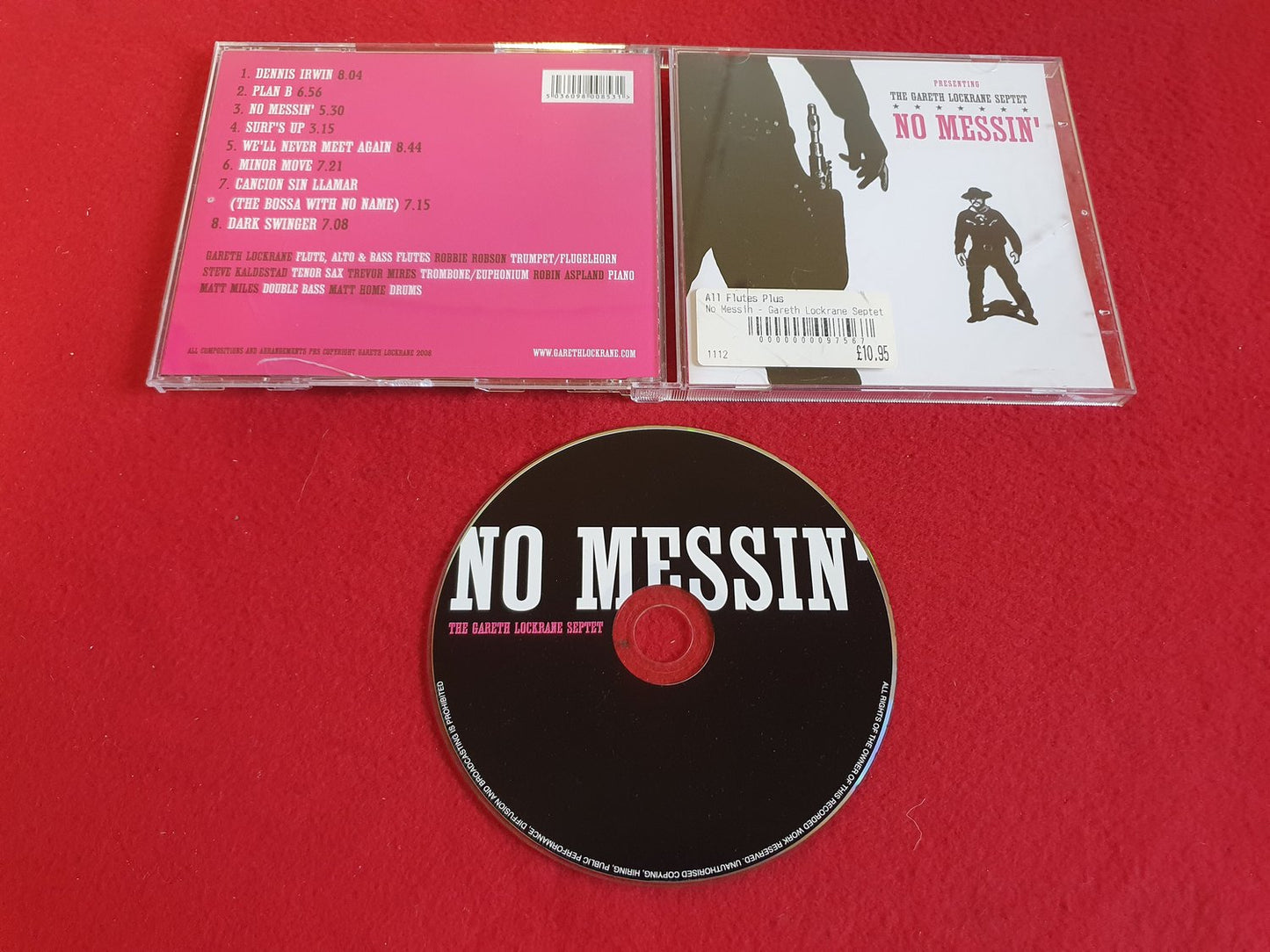 THE GARTH LOCKRANE SEPTET NO MESSIN' till CD