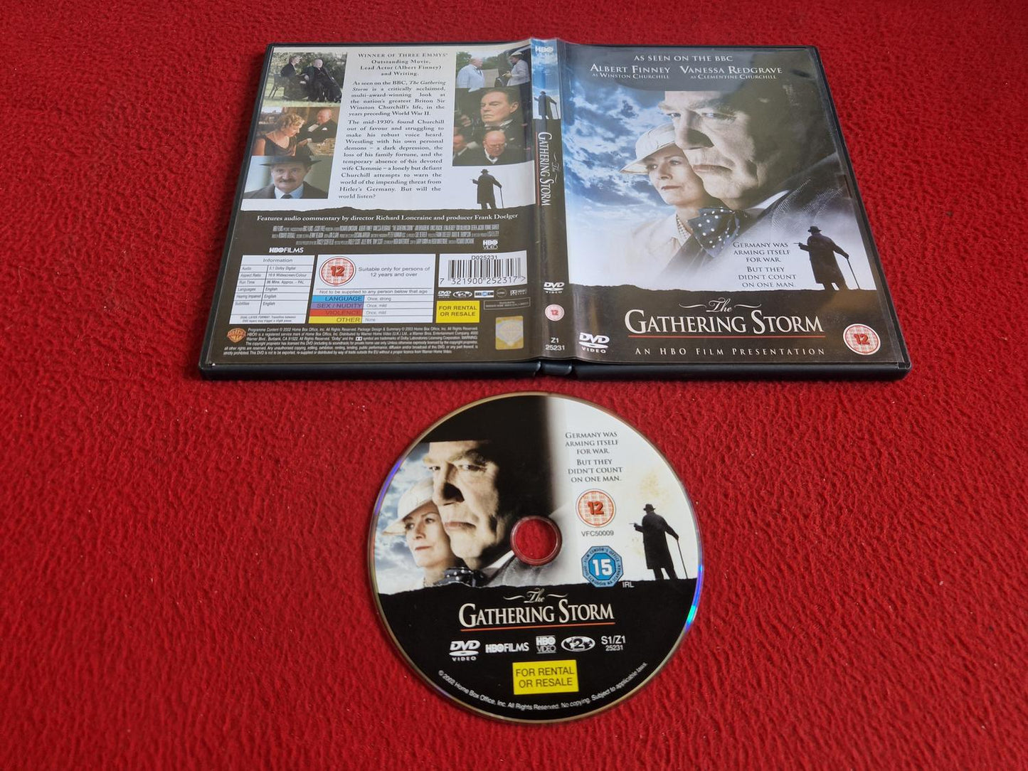 THE GATHERING STORM DVD