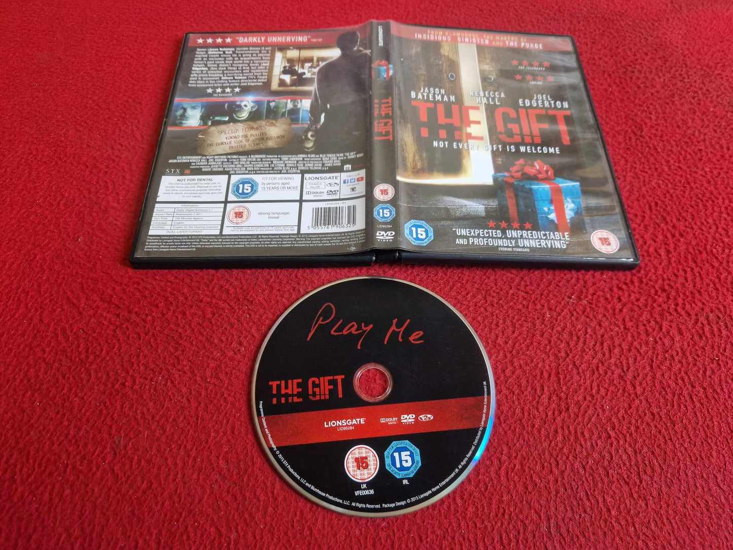 THE GIFT DVD