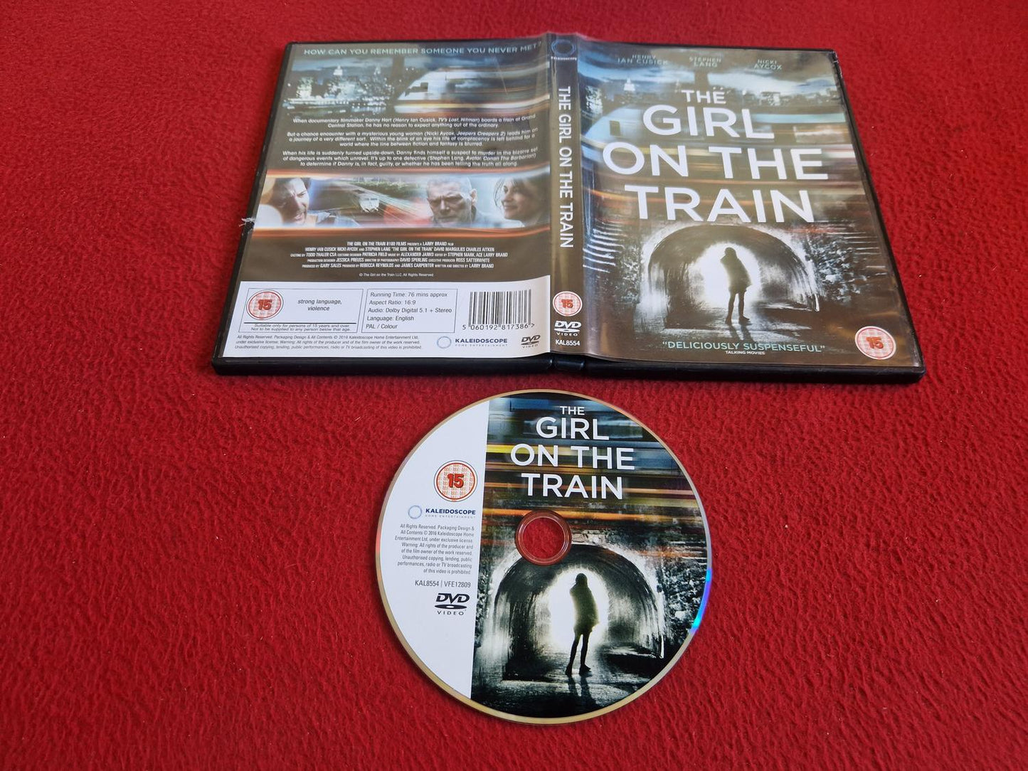 THE GIRL ON THE TRAIN DVD