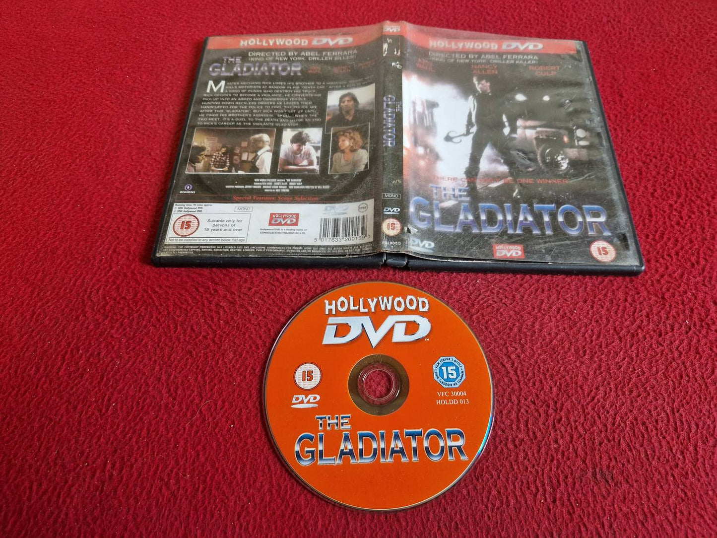 THE GLADIATOR DVD