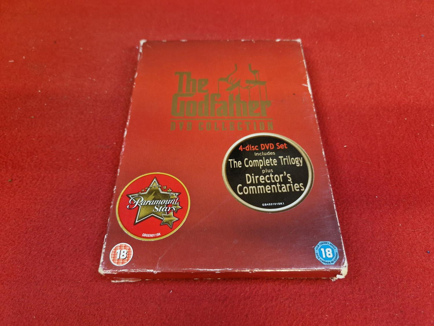 THE GODFATHER DVD COLLECTION BOX till DVD