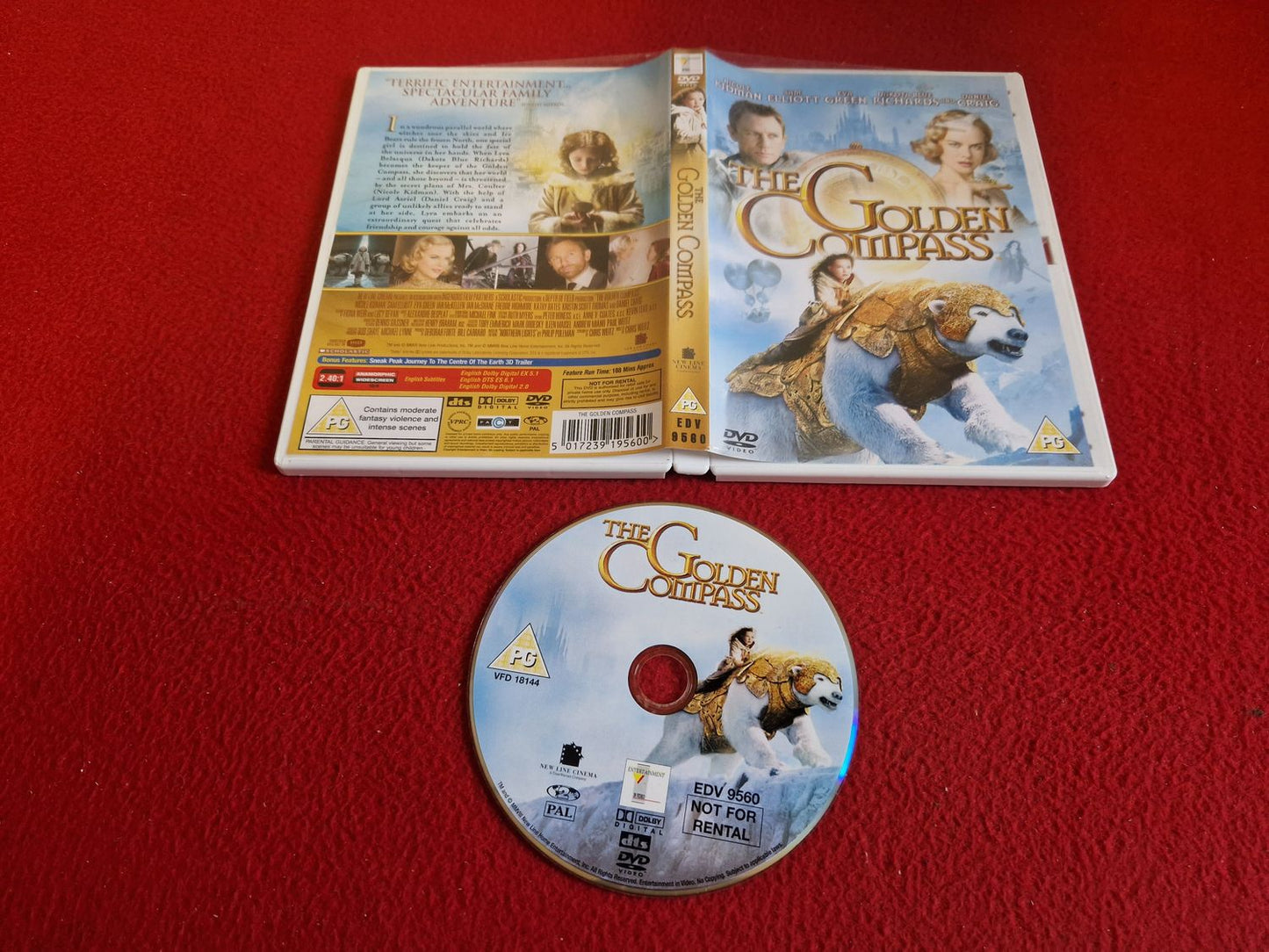 THE GOLDEN COMPASS DVD