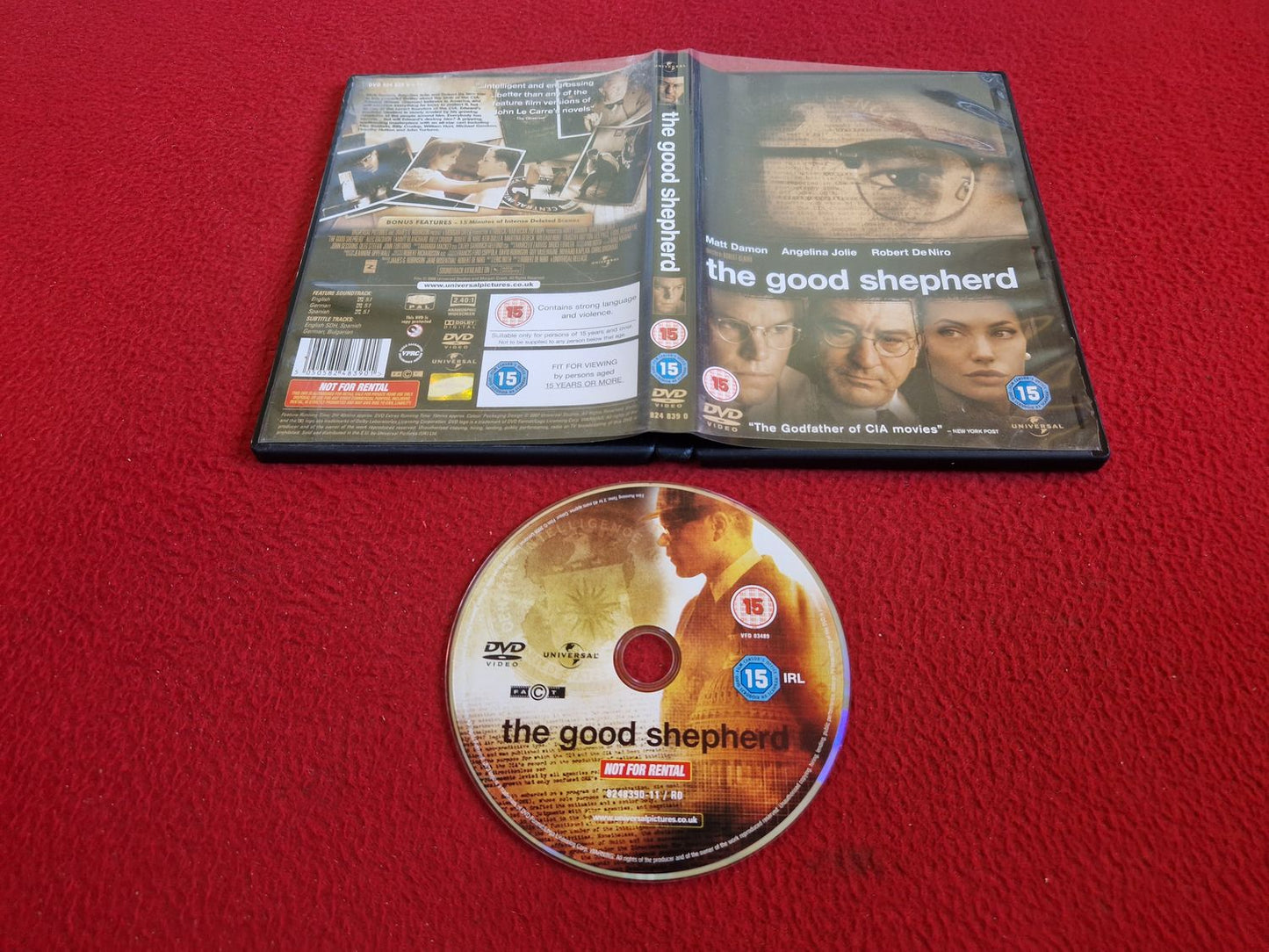 THE GOOD SHEPHERD DVD