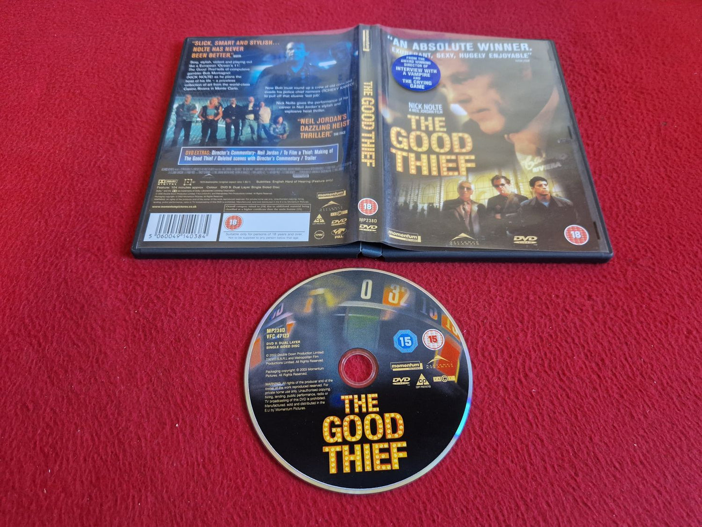 THE GOOD THIEF DVD