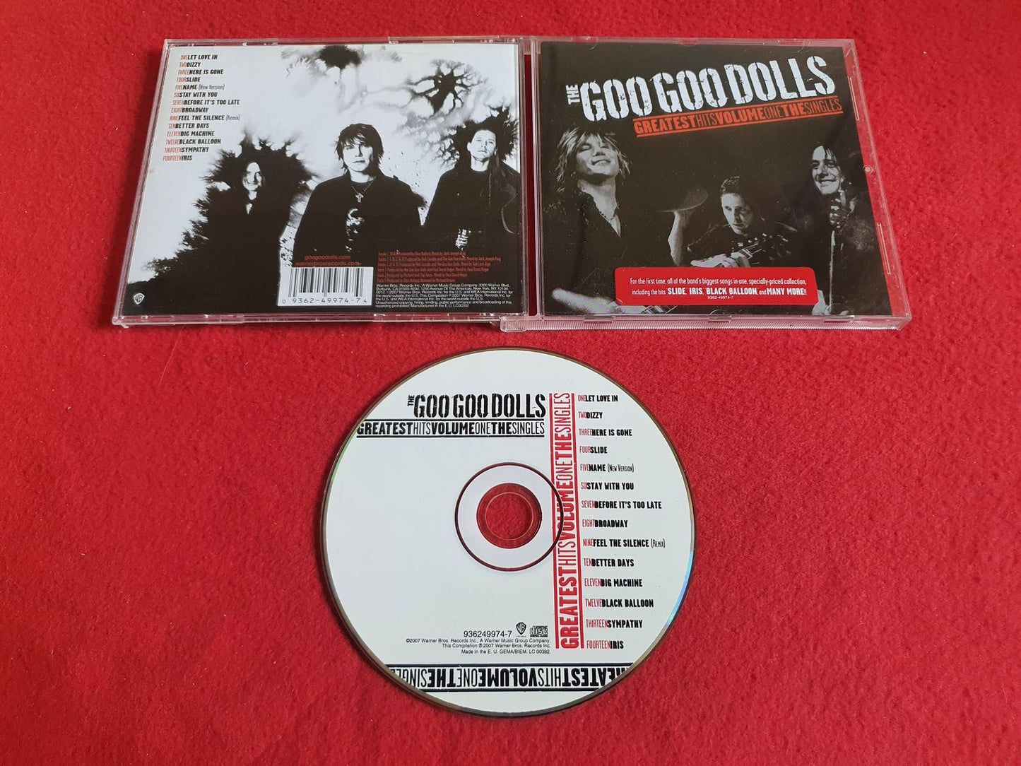 THE GOO GOO DOLLS GREATEST HITS VOLUME ONE THE SINGLES till CD